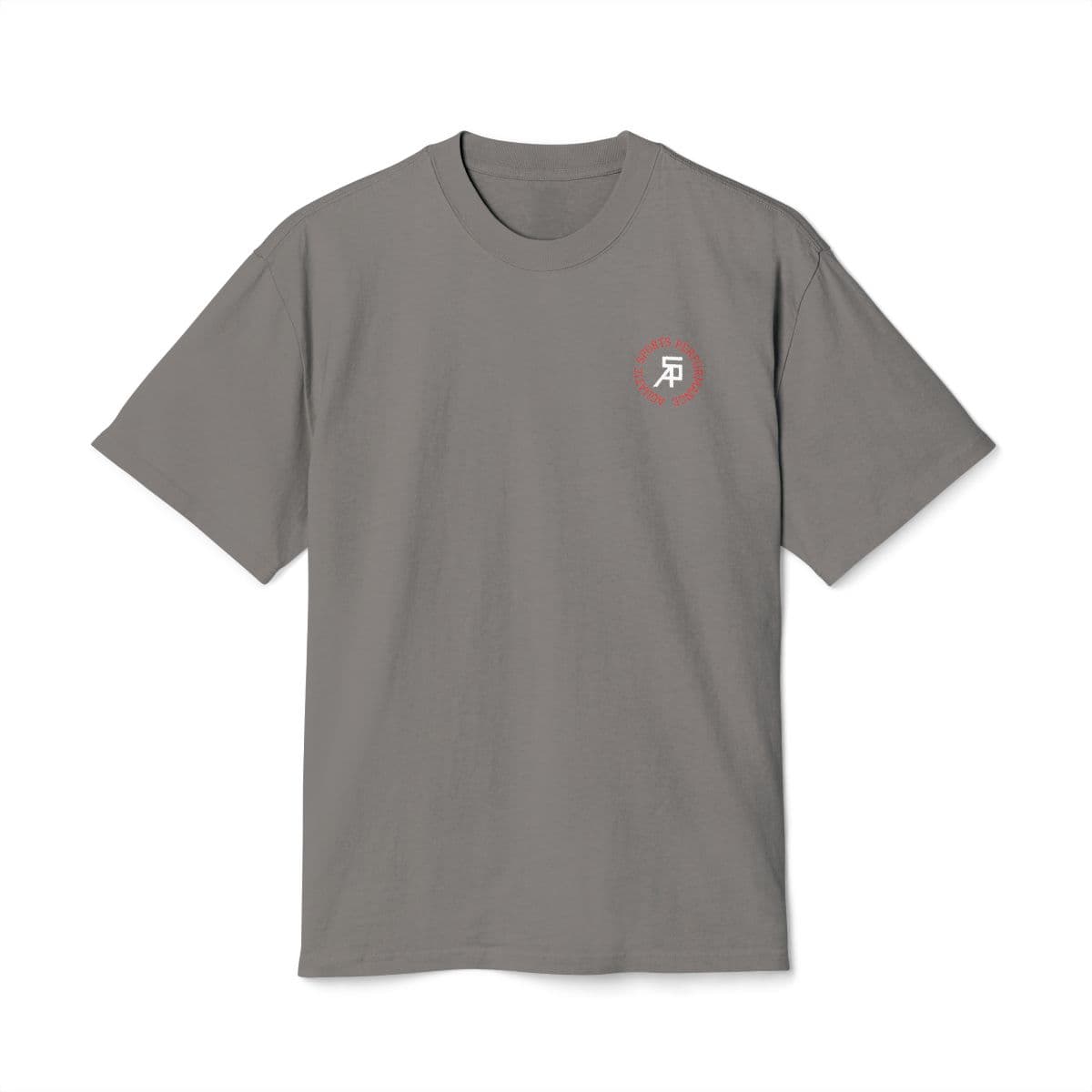 Rising Sun Dragon Tee — Faded Charcoal