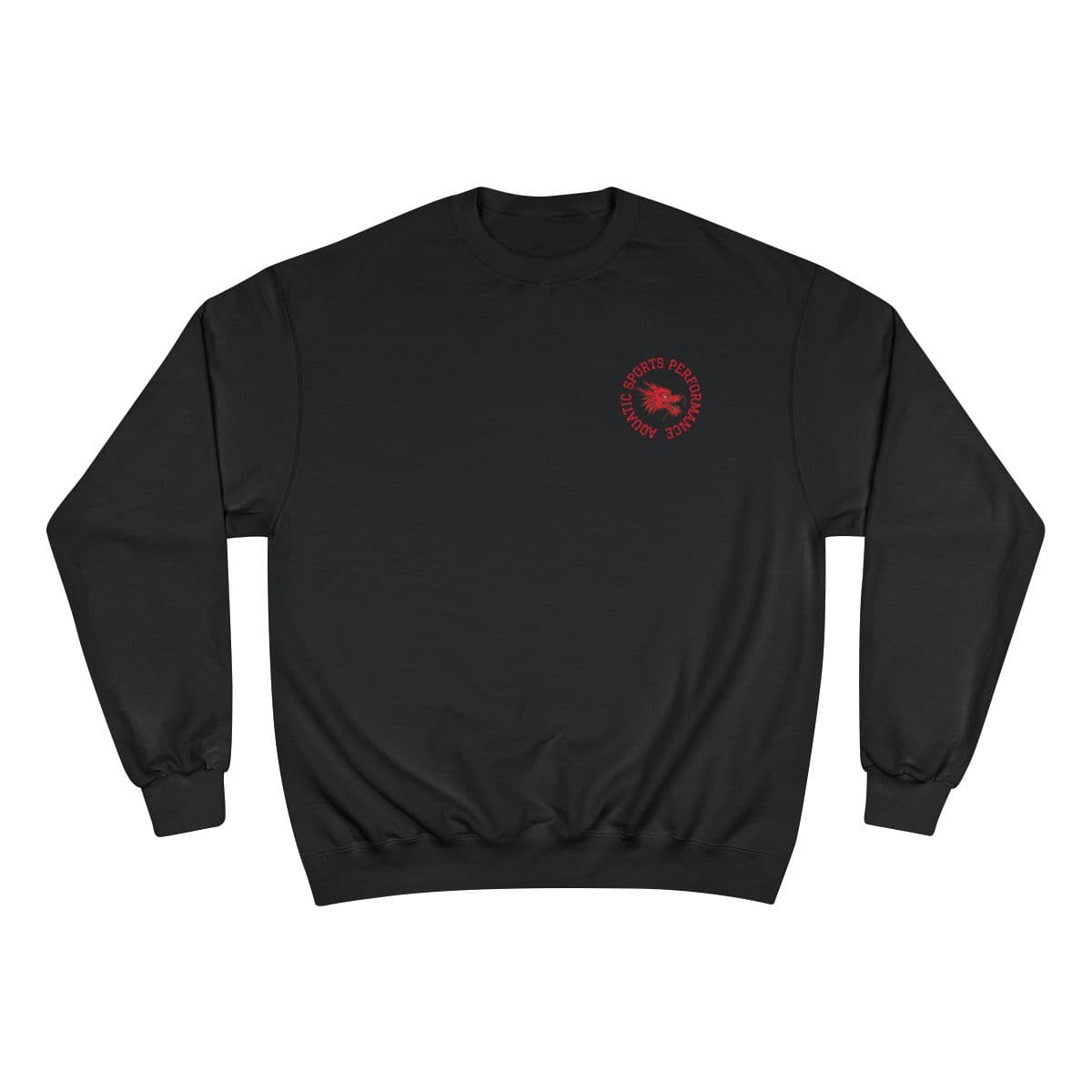 ASP Dragon Crewneck — Washed Black