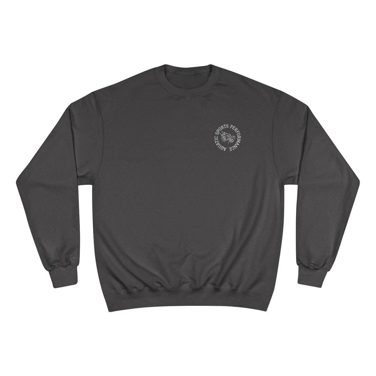 ASP Dragon Crewneck — Heather Grey
