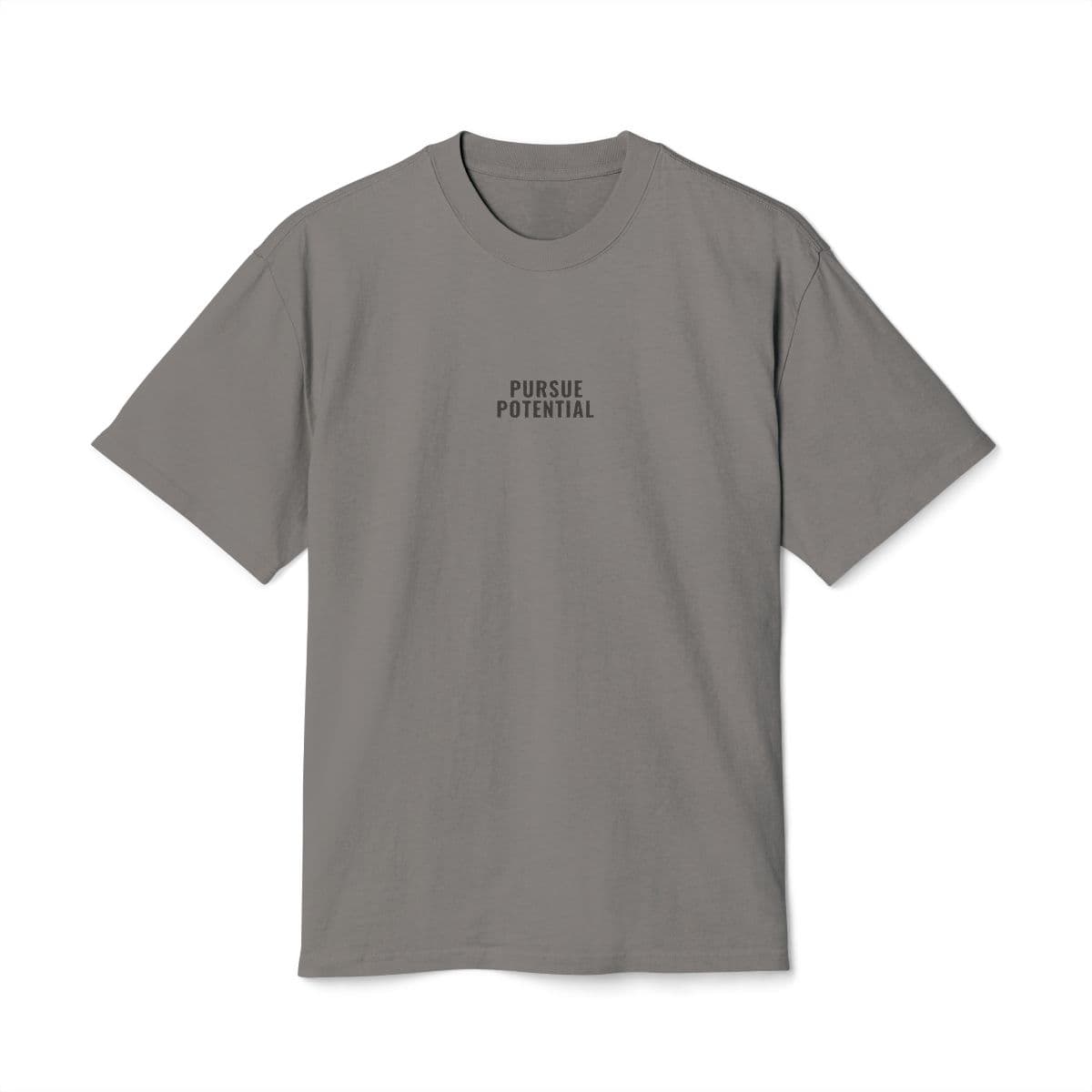 Pursue Potential — Oversized Tee (Sand)