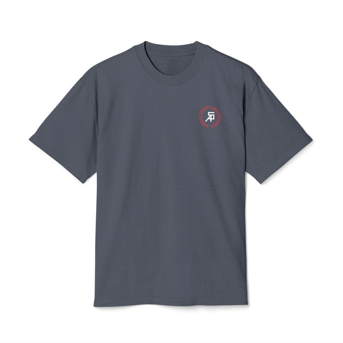 Rising Sun Dragon Tee — Faded Charcoal