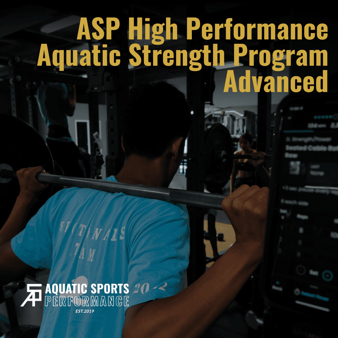 ASP High Performance: Aquatic Strength Program (Advanced)